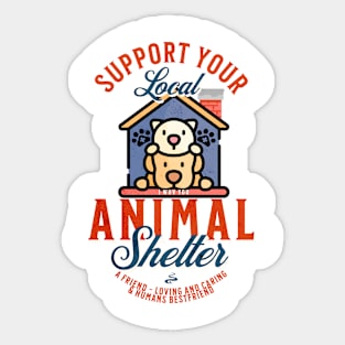 Support the Animals Sticker